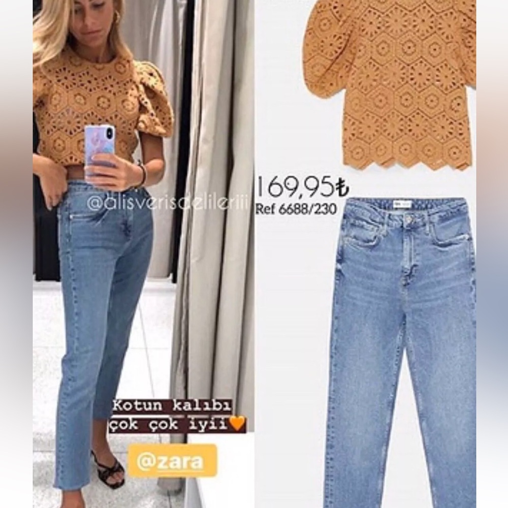 Zara Women Crochet Knit Top Size S - Picture 12 of 14